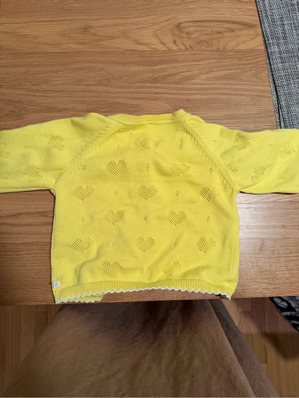 Petit Bateau kids Knit Cardigan Sweater - Picture 7 of 8
